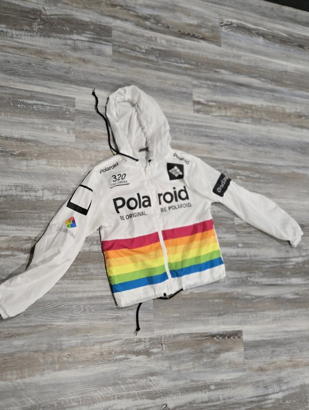Vintage Polaroid windbreaker
